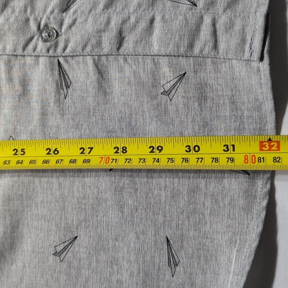 Molokai Men's Gray Patterned Shirt Size XXL - Picture 5 of 6